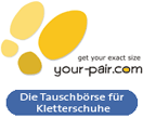 Die Tauschbörse für Kletterschuhe